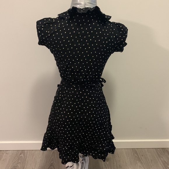 Aritzia Polkadot Wrap Dress - Picture 3 of 3